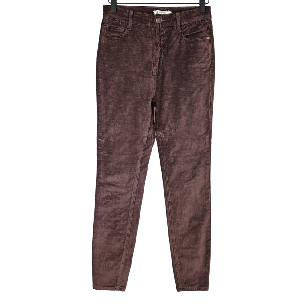 Free People Corduroy Velvet Pant, Size 26